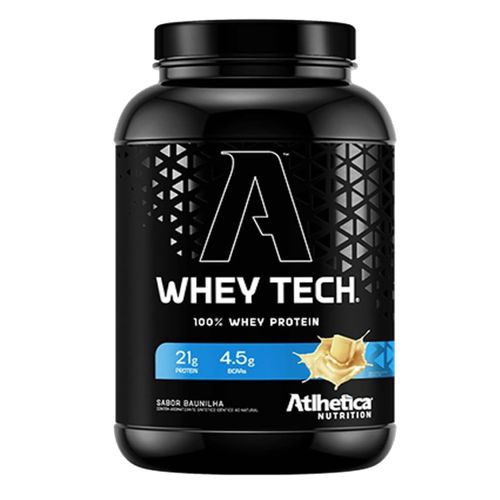 Whey Tech  900g Baunilha - Atlhetica Nutrition