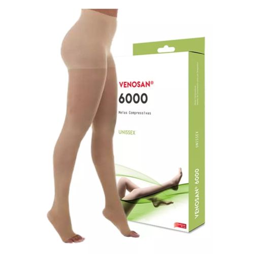 Meia de Compressão Venosan 6000 20-30 mmHg AT Meia-Calça Bege - Venosan XG Meia de Compressão Venosan 6000 20-30 mmHg AT Meia-Calça Bege - Venosan XG