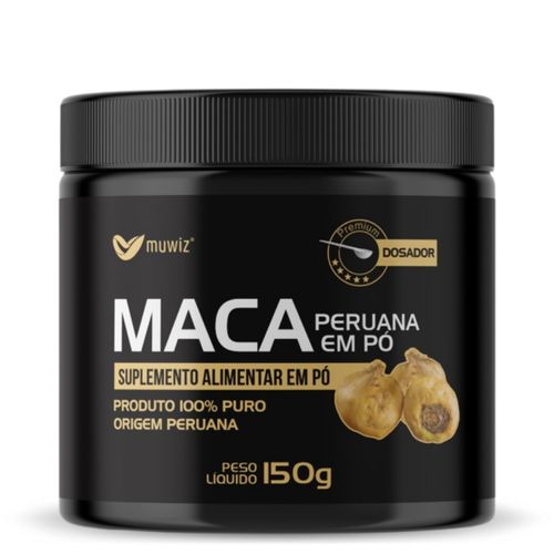 Maca Peruana Pura em Pó 150g Muwiz