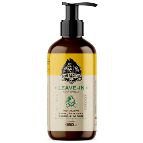 Leave-in para Cabelo 450g Lemon Bone com Proteção Térmica Don Alcides Leave-in para Cabelo 450g Lemon Bone com Proteção Térmica Don Alcides