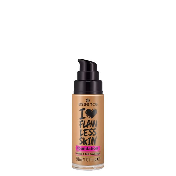 Base Líquida Essence I Love Flawless Skin Fps 20 Matte 110 Medium Beige 30ml 110 Medium Beige