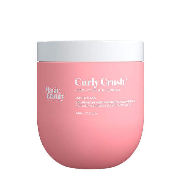 Máscara de Nutrição 3B a 4C Magic Beauty Curly Crush 500g 500 g