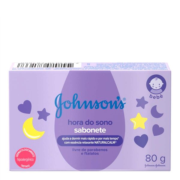 Sabonete em Barra Johnson's Baby Hora do Sono 80g