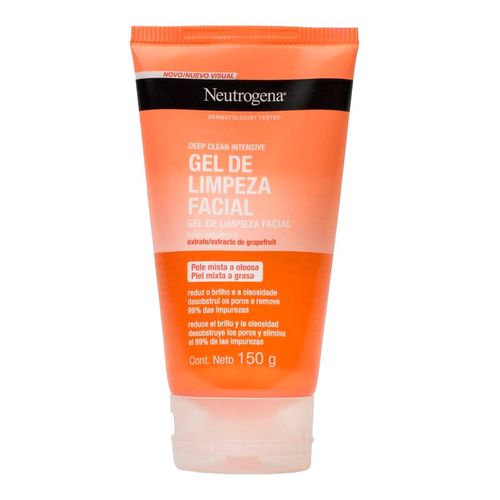 Sabonete Facial Neutrogena Deep Clean Gel Grapefruit 150G