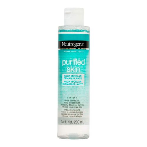 Água Micelar Demaquilante Neutrogena Purified Skin 200Ml
