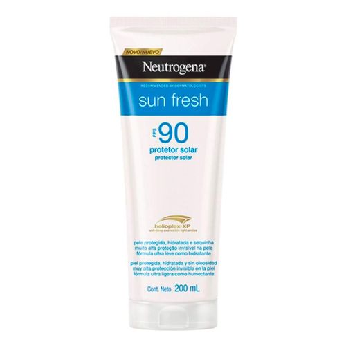 Protetor Solar Corporal Neutrogena Sun Fresh Fps90 200Ml