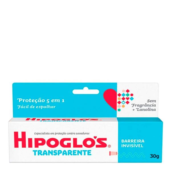 Creme Para Assaduras Hipoglós Transparente 30g