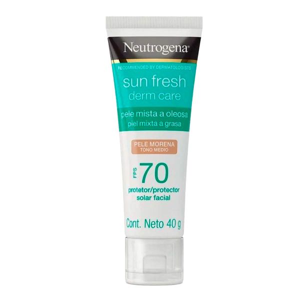 Protetor Solar Facial Neutrogena Sun Fresh Pele Morena FPS70 40g