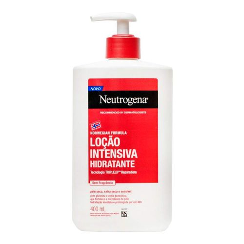 Hidratante Corporal Intensivo Neutrogenanorwegian Sem Fragrância 400Ml