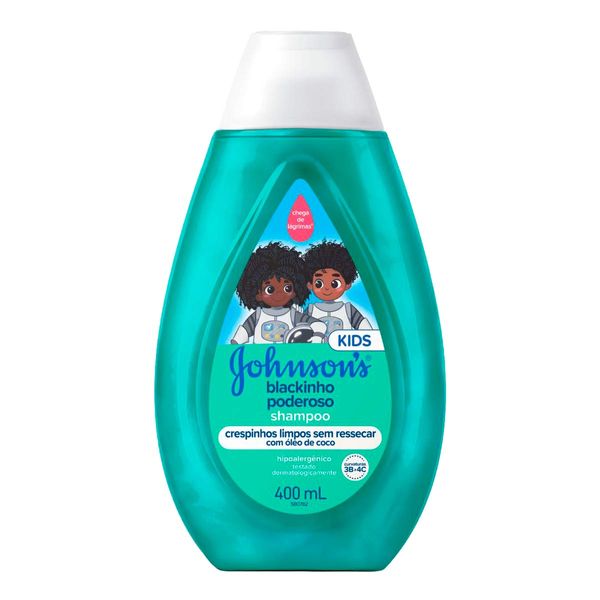 Shampoo Johnson's Kids Blackinho Poderoso 400ml