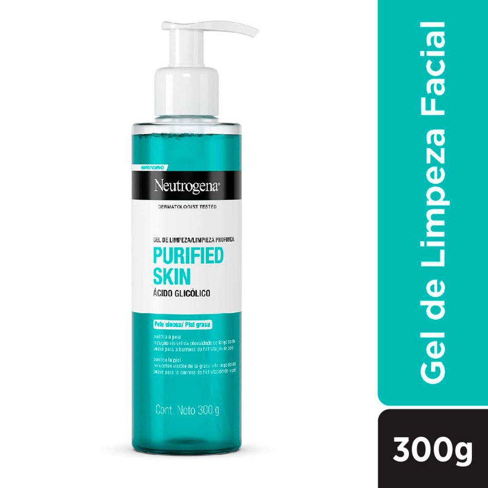 Gel de Limpeza Facial Profunda Neutrogena Purified Skin 300g