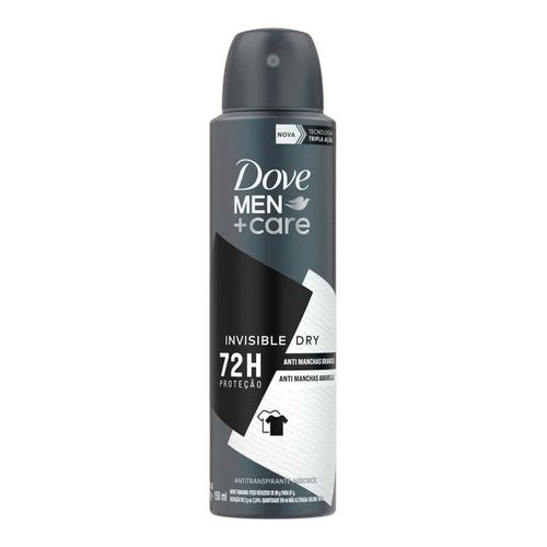 Desodorante Dove Men+Care Aerosol Invisible Dry 150Ml
