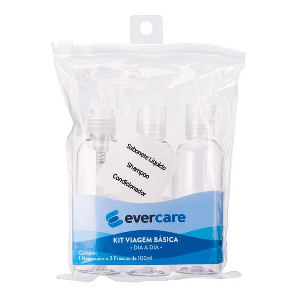 Kit Viagem Simples Ever Care 1 Unidade