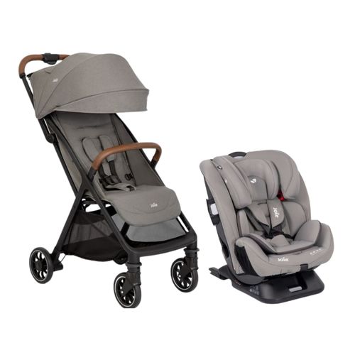 Carrinho de Bebê Pact Pro com Cadeirinha de Carro Every Stage FX Cinza - Joie