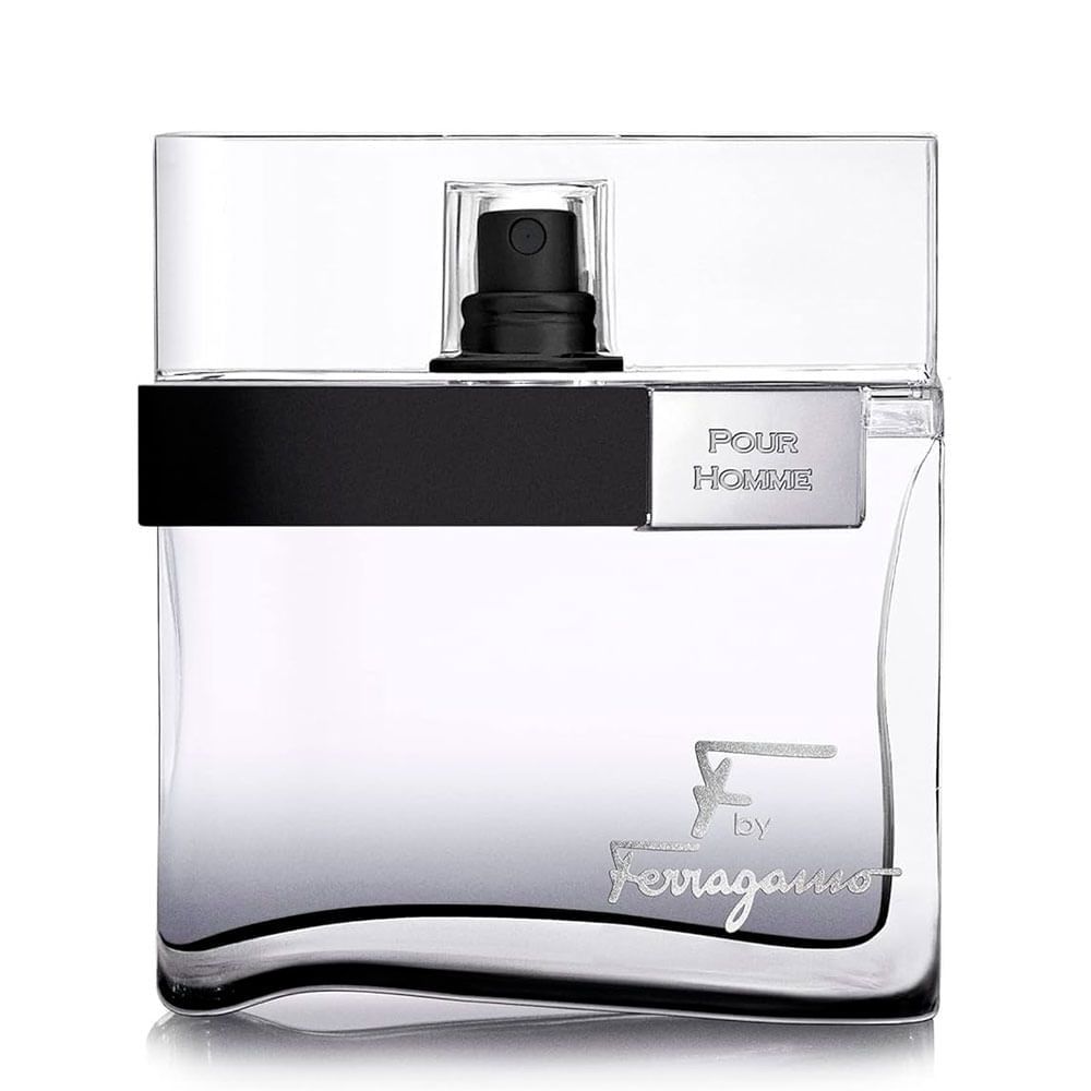 Salvatore Ferragamo Black Pour Homme Eau De Toilette - Perfume Masculino 100ml