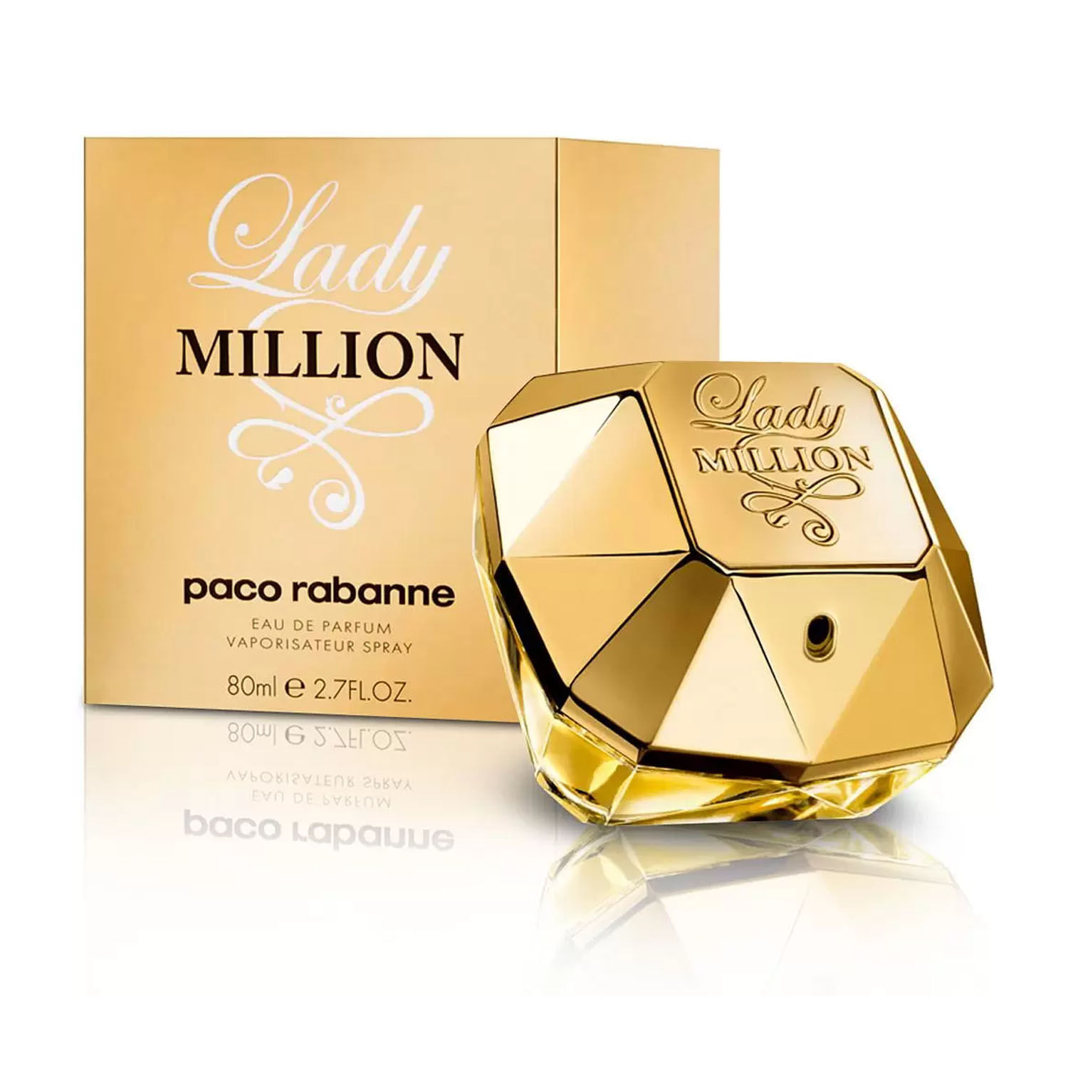 Paco Rabanne Lady Million Feminino 80ml Original