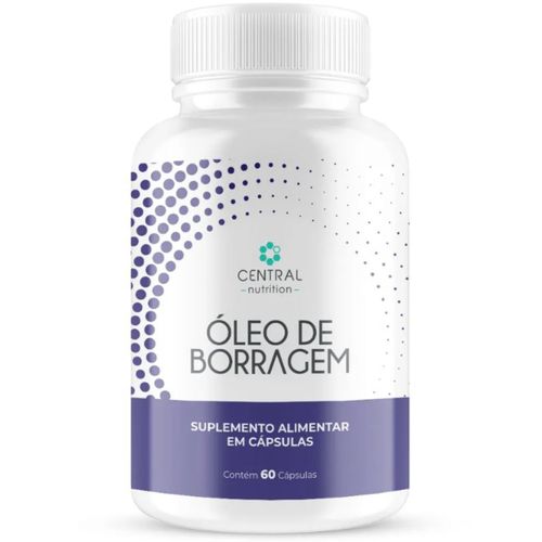 ÓLEO DE BORRAGEM 500MG - Pote com 60 softcaps