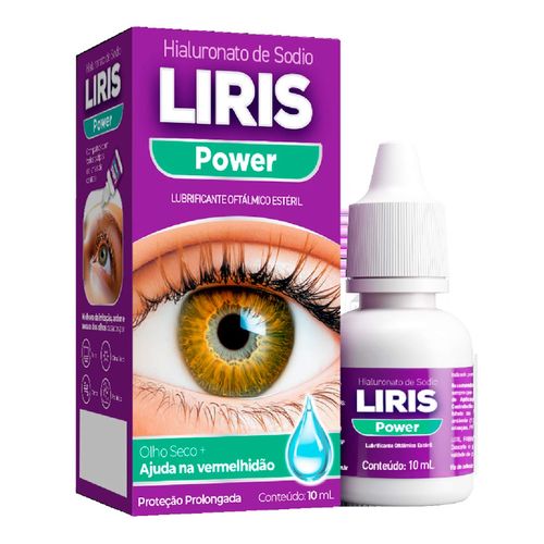 Colírio Lubrificante Liris Power 5Mg/Ml 10Ml