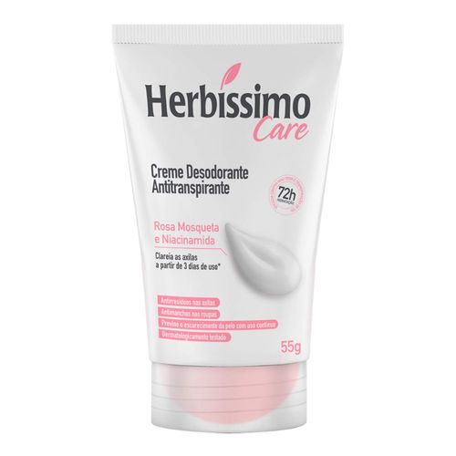 894699---creme-desodorante-antitranspirante-herbissimo-care-rosa-mosqueta-e-niacinamida-bisnaga-55g