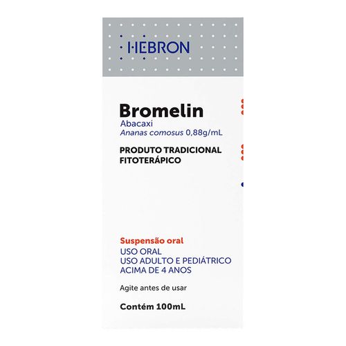 Fitoterápico Bromelin Quesalon 0,88G/Ml 100Ml