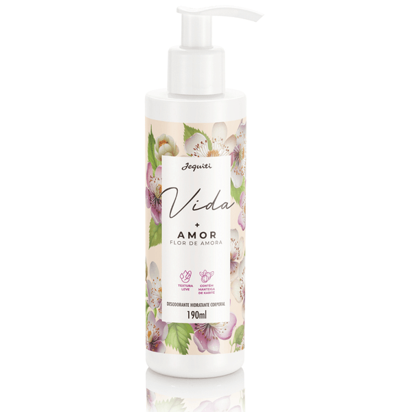 Desodorante Hidratante Corporal Vida + Amor Flor De Amora, 190 ml 190 ml