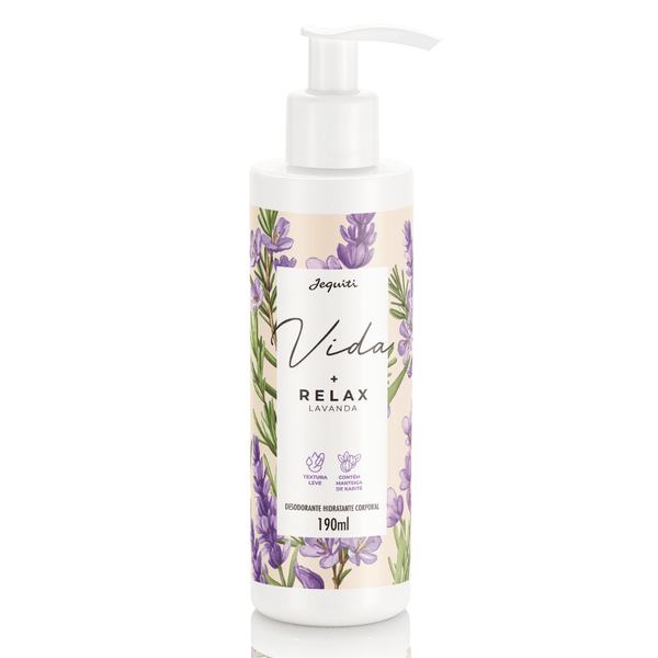 Desodorante Hidratante Corporal Vida + Relax Lavanda, 190 ml 190 ml