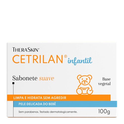 Sabonete Em Barra Infantil Cetrilan Theraskin 100G