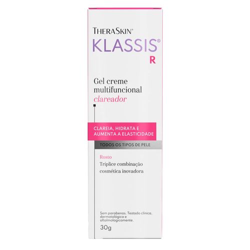 Gel Creme Multifuncional Clareador Theraskin Klassis 30G
