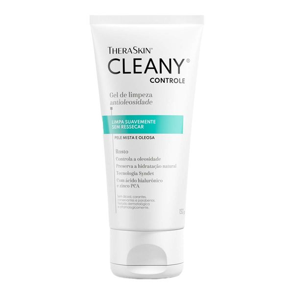 Gel De Limpeza Facial Theraskin Cleany Controle Antioleosidade 150ml