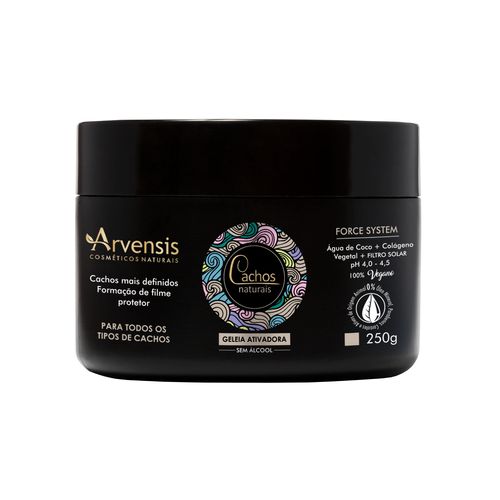 Geleia Ativadora Cachos Naturais 250g Arvensis