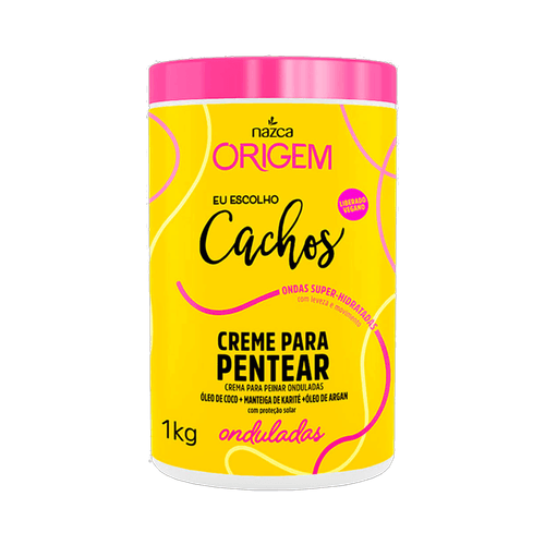 Origem Creme Pentear Onduladas 1Kg