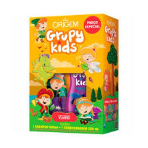 Gkids Kit Shampoo + Condicionador Força Vitaminada 500ml+250ml