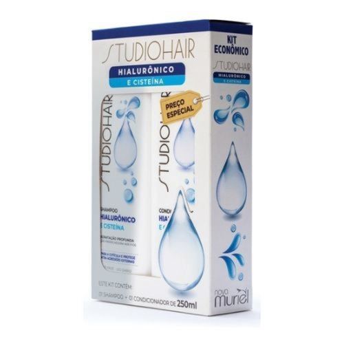 Kit Muriel Studio Hair Shampoo + Condicionador Hialuronico 250ml