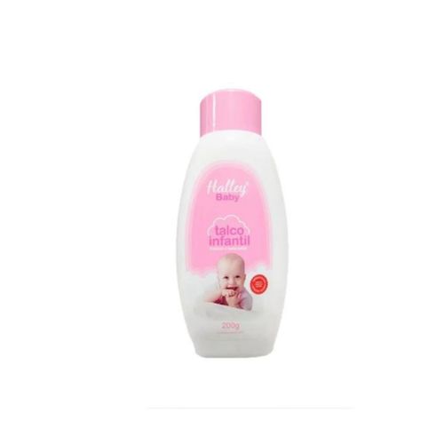 Talco Infantil Halley Baby 200g Rosa