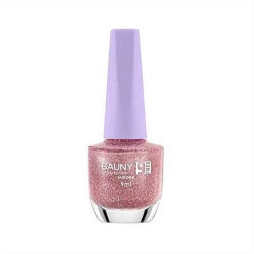 Bauny Esmalte Glitter 9Free 9ml - Cor Aurora
