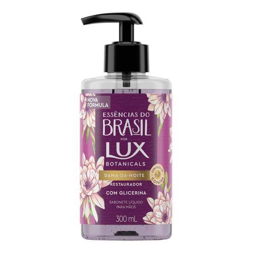 Sabonete Líquido Para As Mãos Lux Essências Dama Da Noite 300Ml
