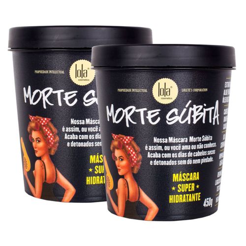 Kit Máscara Lola Morte Subita 450g - 2 Unidades Kit Máscara Lola Morte Subita 450g - 2 Unidades