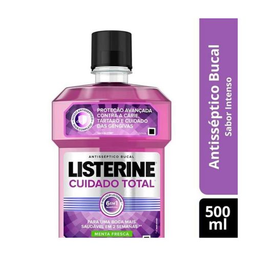 Enxaguatório Bucal Cuidado Total Listerine 500ml