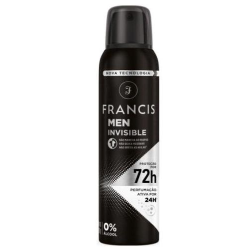 Desodorante Aero Francis 150ml Men Insvivel Branco Desodorante Aero Francis 150ml Men Insvivel Branco
