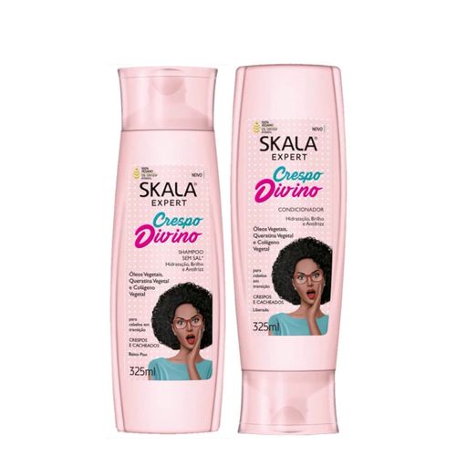 Shampoo + Condicionador Skala 325ml Crespo Divino