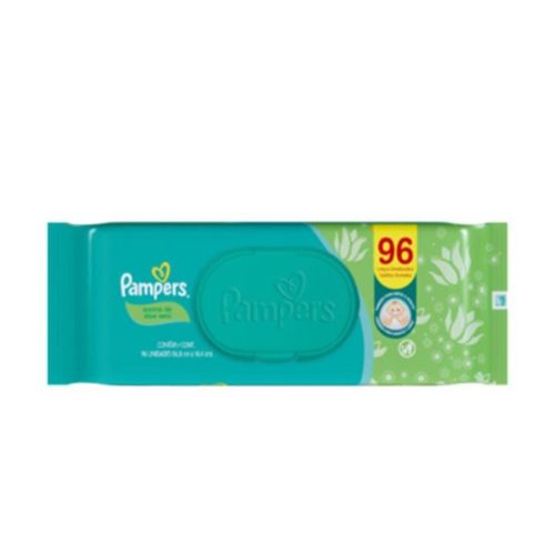 Lenço Umedecido Pampers Aloe c/96 Unidades