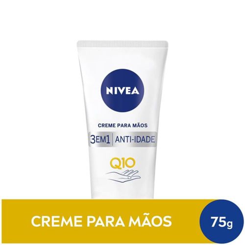 Nivea Creme Para As Mãos Q10 Plus Reparação 75g