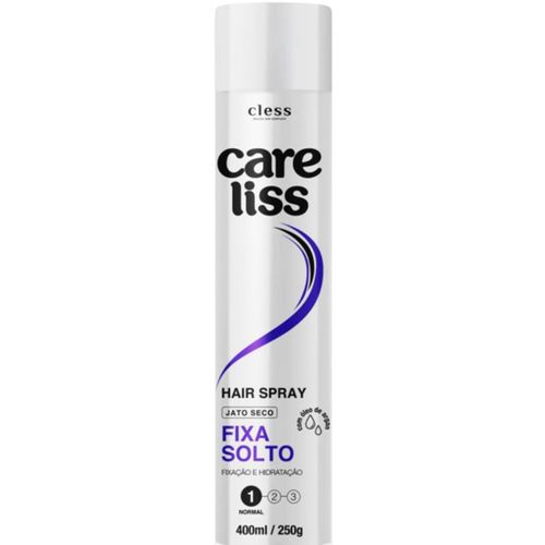 Fixador Capilar Spray Care Liss 400ml Solto Normal