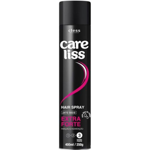 Fixador Capilar Spray Care Liss 400ml Extra Forte