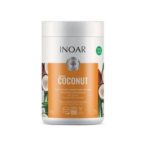 Creme Para Tratamento Inoar Masc 1Kg Bombar Coconut