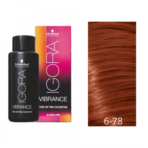Coloração Schwarzkopf Igora Vibrance 6-78 60ml Coloração Schwarzkopf Igora Vibrance 6-78 60ml