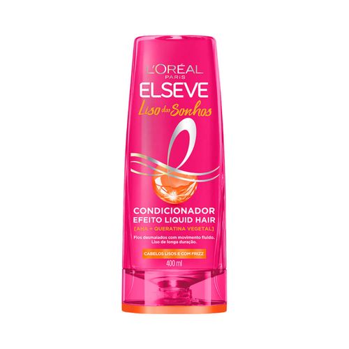 Condicionador Elseve 400ml Liso Dos Sonhos