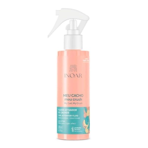 Fluido Ativador de Cacho Inoar Meu Cacho Meu Crush 200ml Spray