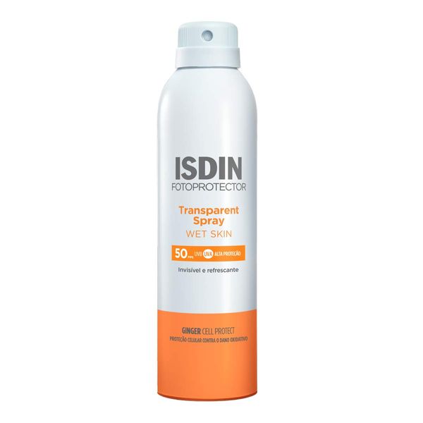 Protetor Solar Corporal Isdin FPS 50 Transparent Spray 250ml Aerossol