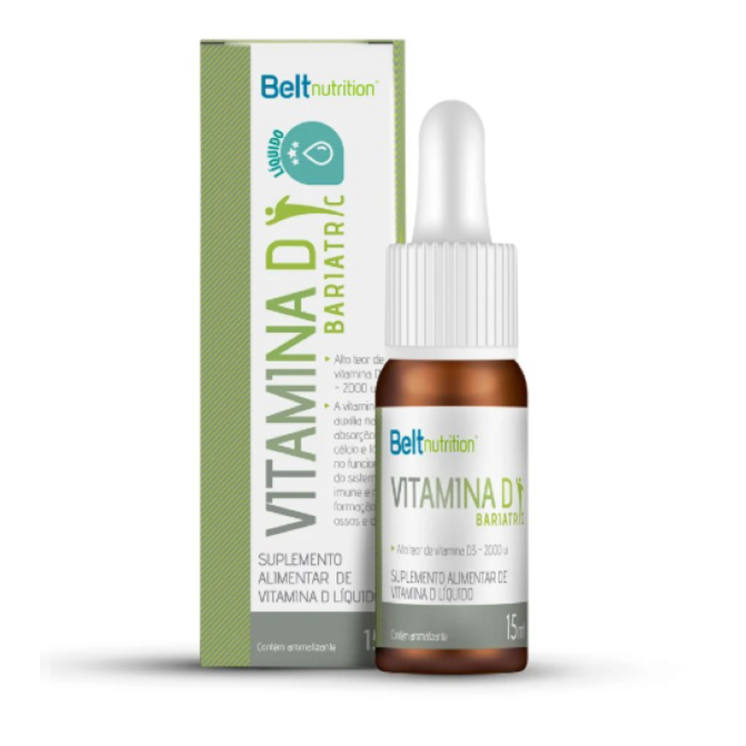 Vitamina D3 Belt Bariatric- 15 ml- 2.000ui cada 2 Gotas